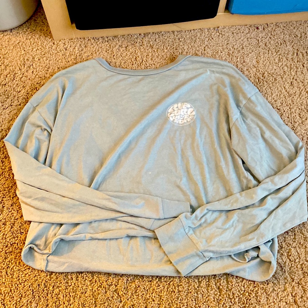 Rip curl long sleeve crop top